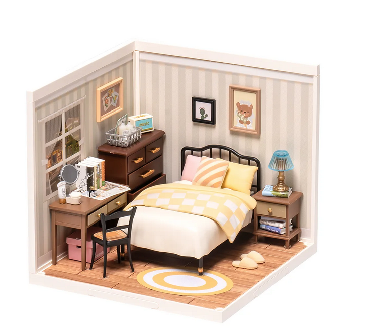 Sweet Dream Bedroom Miniature model completed.