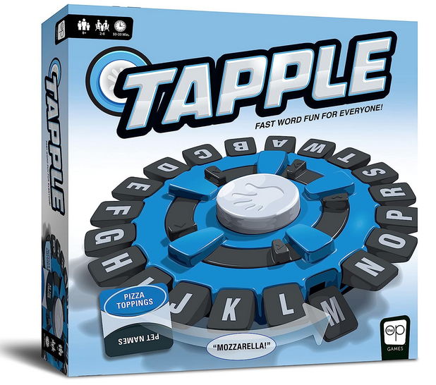 Box of Tapple-Fast word fun for everyone game.