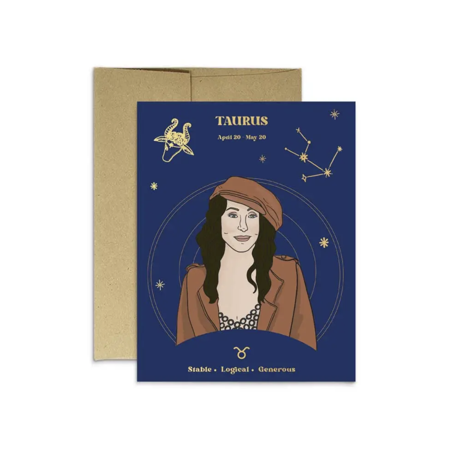 Taurus Sign Card Taurus Star Sign Card – World of Mirth