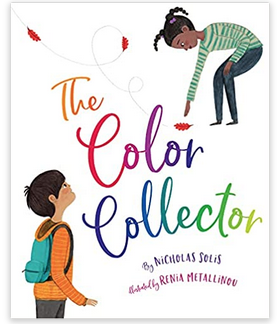 Cover of The Color Collector By Nicholas Solis.