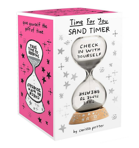 Sand timer box. 