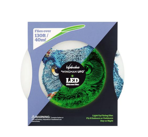 Wingman UFO LED Flying Disc – World of Mirth